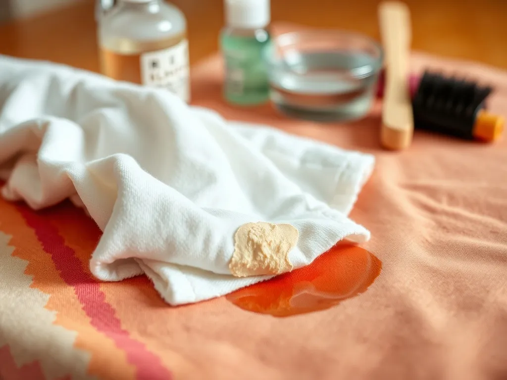 Czym zmyć podkład z ubrań?