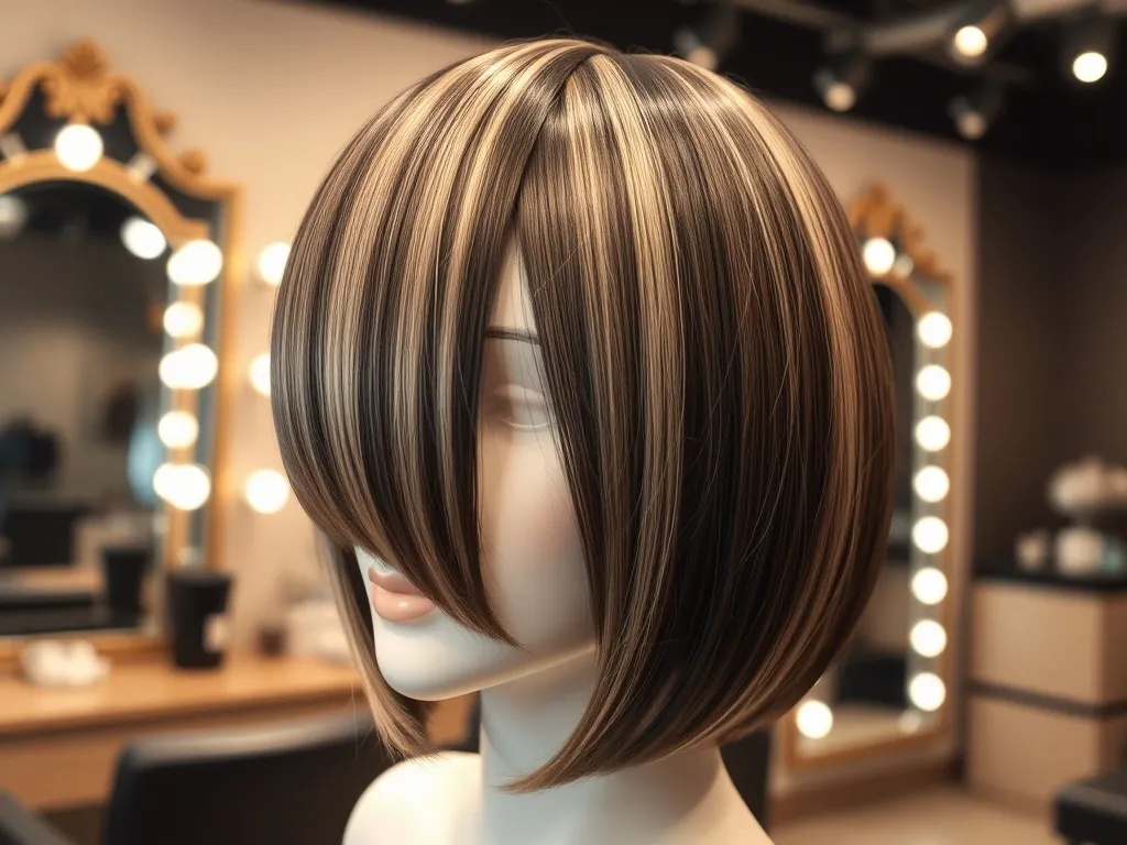 Cieniowany bob fryzura: odkryj ponadczasowy urok i stylizację